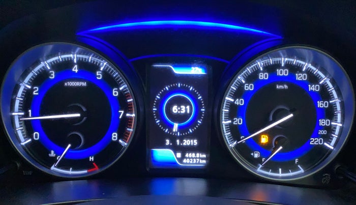 2019 Maruti Baleno ALPHA PETROL 1.2, Petrol, Manual, 39,675 km, Odometer Image