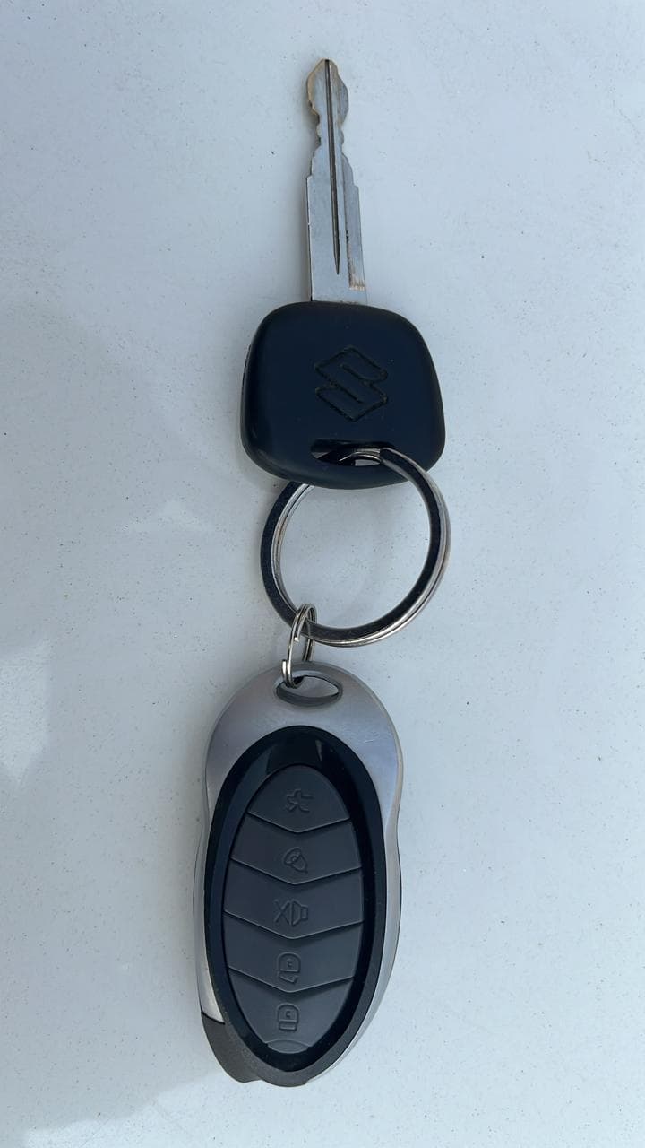 2019 Maruti Eeco 5 STR WITH A/C+HTR, Petrol, Manual, 8,751 km, Key Close Up