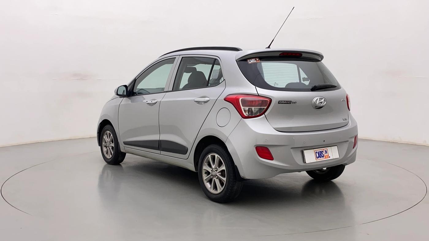 2015 Hyundai Grand i10 ASTA 1.2 KAPPA VTVT, Petrol, Manual, 21,087 km, Left Back Diagonal