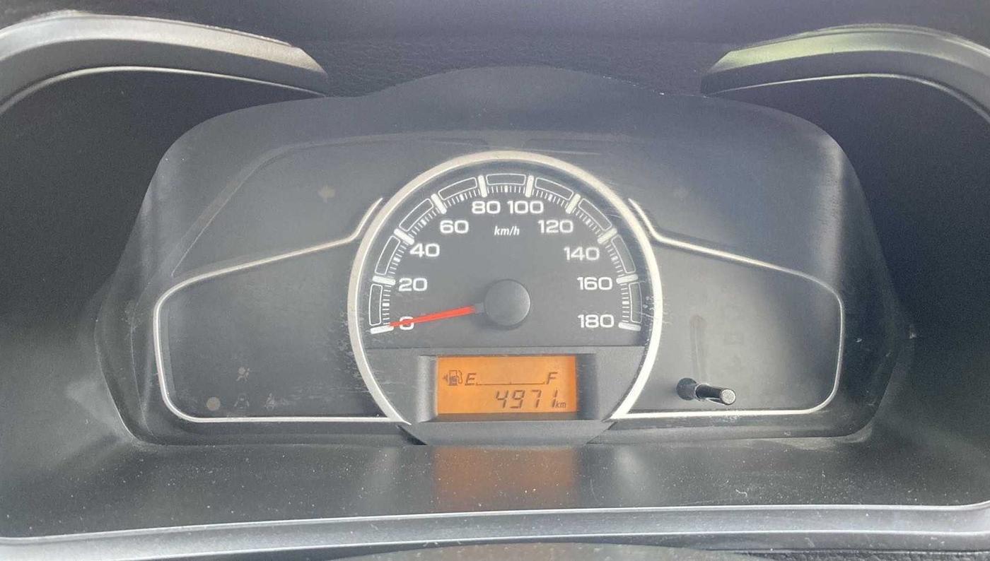 2021 Maruti Alto VXI, Petrol, Manual, 4,961 km, Odometer Image
