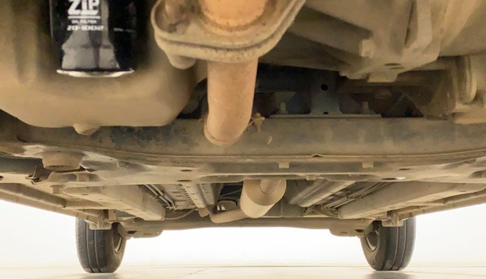 2011 Maruti Ritz LXI, Petrol, Manual, 86,404 km, Rear Underbody