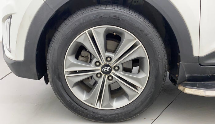 2016 Hyundai Creta SX PLUS AT 1.6 PETROL, Petrol, Automatic, 94,505 km, Left Front Wheel