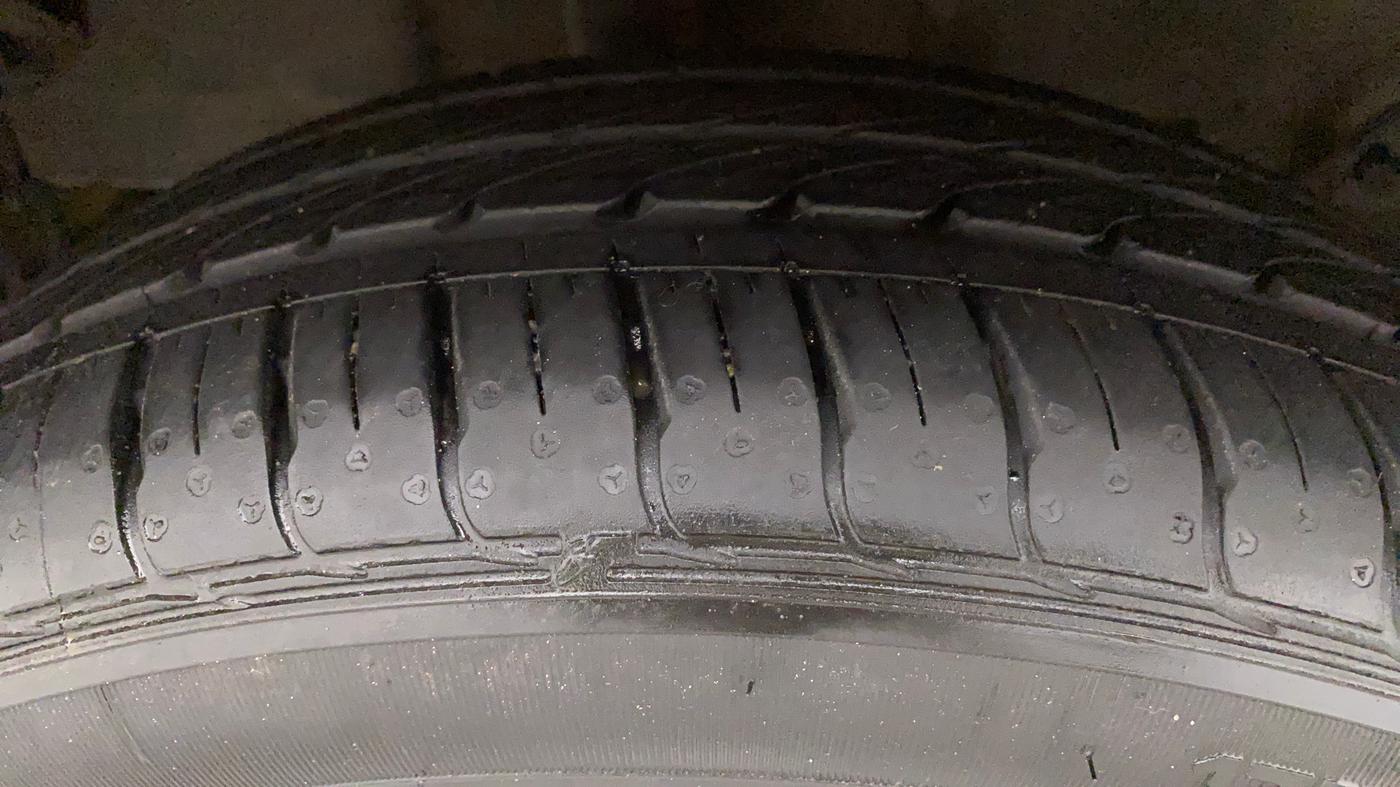 2019 Tata Tiago XZ PLUS PETROL, Petrol, Manual, 44,183 km, Right Rear Tyre Tread