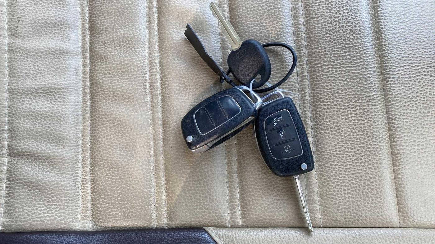 2013 Hyundai i20 MAGNA (O) 1.2, Petrol, Manual, 66,422 km, Key Close Up