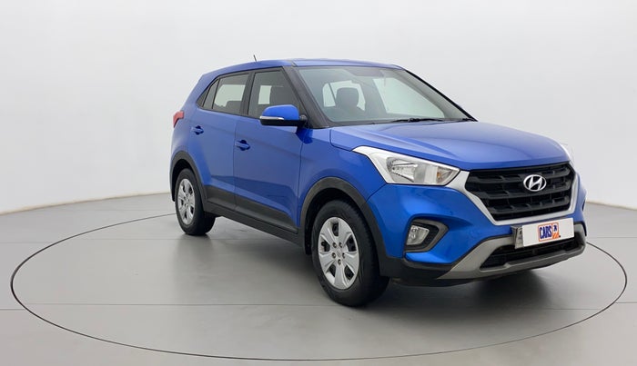 2019 Hyundai Creta EX 1.6 PETROL, Petrol, Manual, 65,700 km, Right Front Diagonal