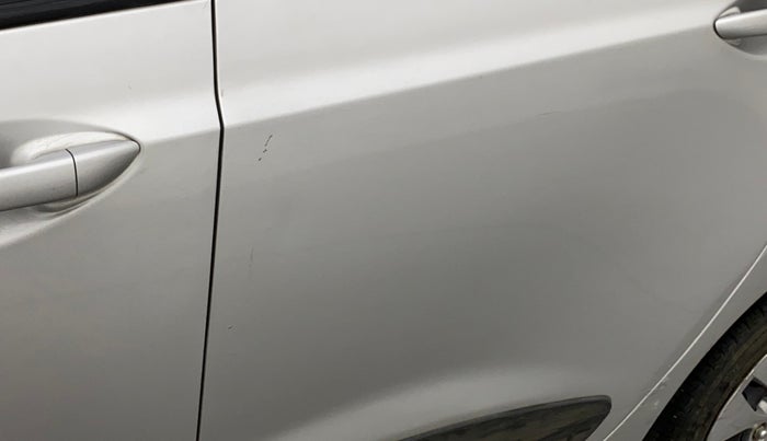 2015 Hyundai Xcent S 1.2, Petrol, Manual, 55,418 km, Rear left door - Minor scratches