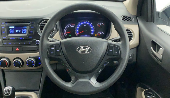 2015 Hyundai Xcent S 1.2, Petrol, Manual, 55,418 km, Steering Wheel Close Up