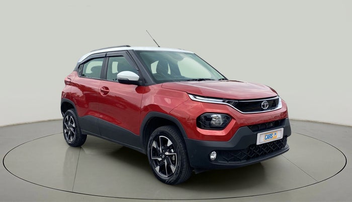 2023 Tata PUNCH CREATIVE AMT 1.2 RTN DUAL TONE, Petrol, Automatic, 4,741 km, Right Front Diagonal