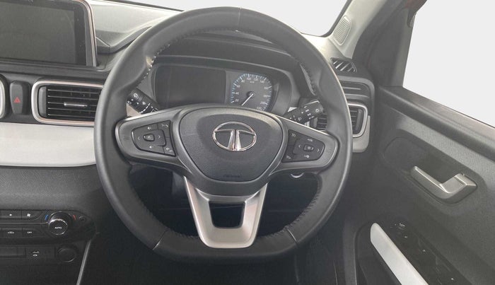 2023 Tata PUNCH CREATIVE AMT 1.2 RTN DUAL TONE, Petrol, Automatic, 4,741 km, Steering Wheel Close Up