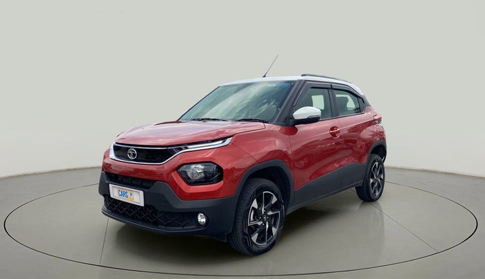 2023 Tata PUNCH CREATIVE AMT 1.2 RTN DUAL TONE, Petrol, Automatic, 4,741 km, Left Front Diagonal