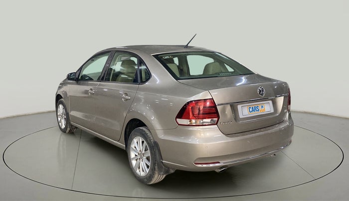 2015 Volkswagen Vento HIGHLINE 1.5 AT, Diesel, Automatic, 72,821 km, Left Back Diagonal