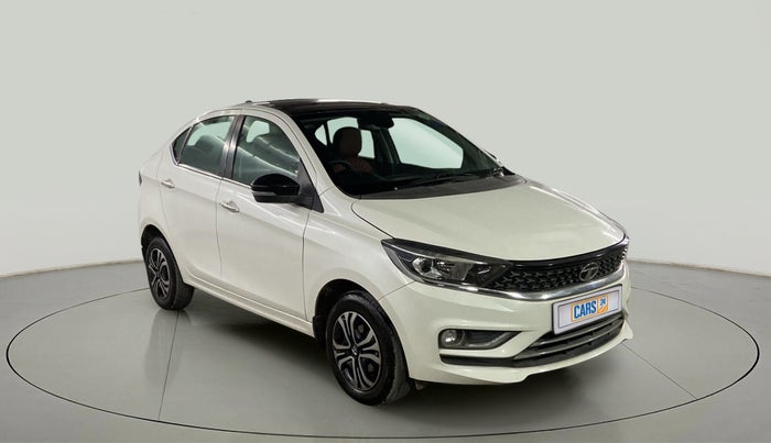 2022 Tata TIGOR XZ PLUS CNG, CNG, Manual, 25,197 km, Right Front Diagonal