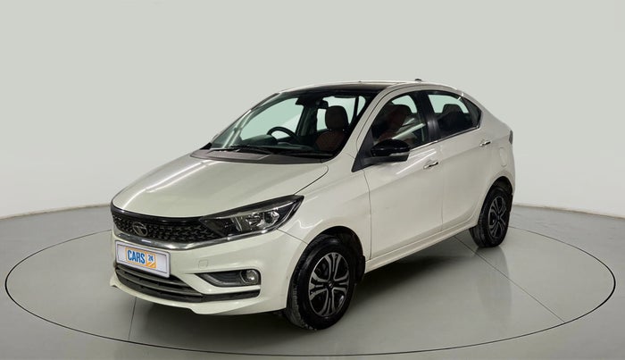 2022 Tata TIGOR XZ PLUS CNG, CNG, Manual, 25,197 km, Left Front Diagonal