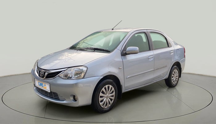 2011 Toyota Etios G, Petrol, Manual, 90,689 km, Left Front Diagonal