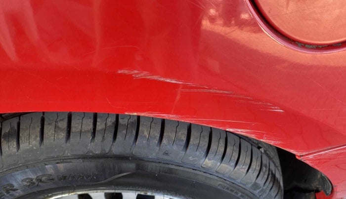 2016 Maruti Swift LXI (O), Petrol, Manual, 54,990 km, Left quarter panel - > 4 inch scratches + Count of scratches >3