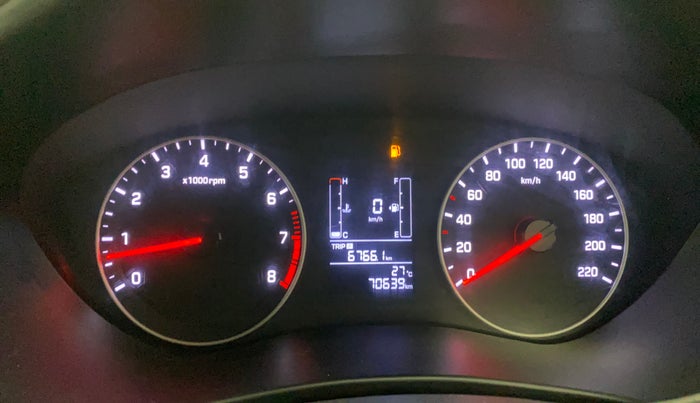 2020 Hyundai Elite i20 SPORTZ PLUS 1.2, Petrol, Manual, 70,639 km, Odometer Image