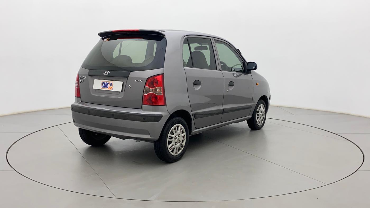 2013 Hyundai Santro Xing GLS, Petrol, Manual, 74,213 km, Right Back Diagonal