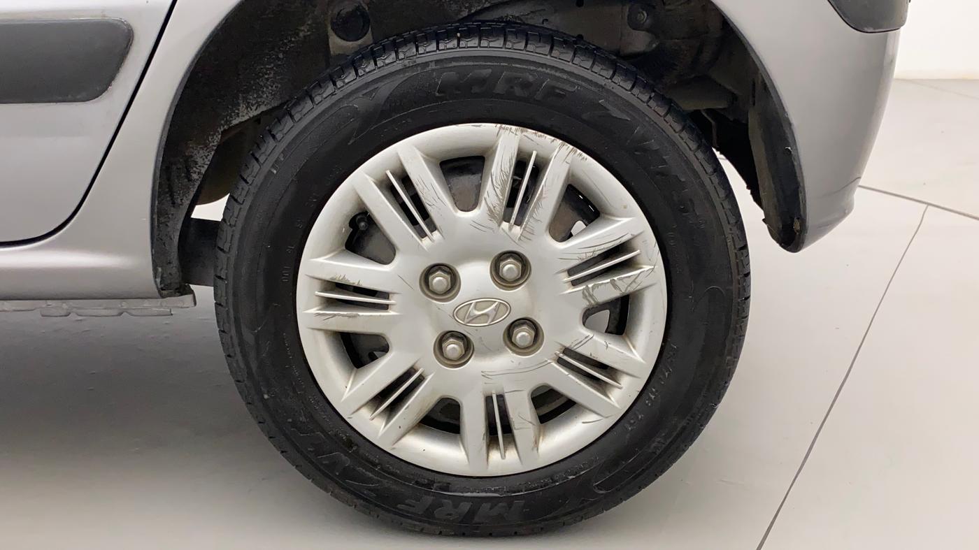 2013 Hyundai Santro Xing GLS, Petrol, Manual, 74,213 km, Left Rear Wheel