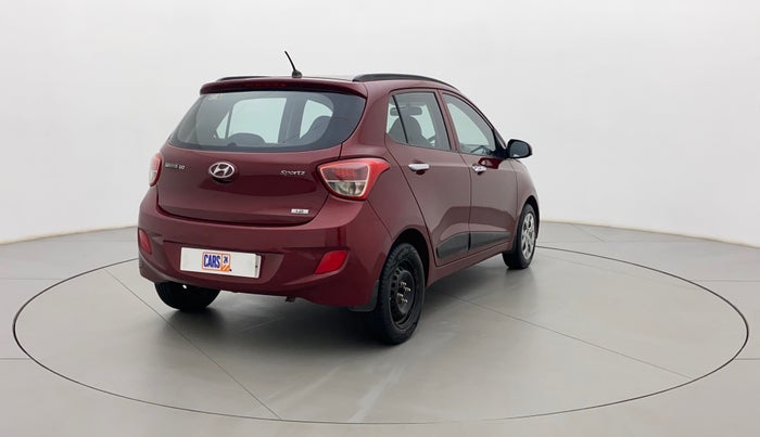 2014 Hyundai Grand i10 SPORTZ 1.2 KAPPA VTVT, Petrol, Manual, 60,082 km, Right Back Diagonal