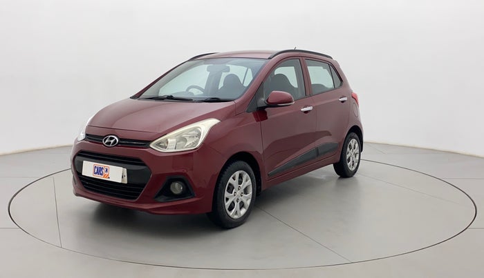 2014 Hyundai Grand i10 SPORTZ 1.2 KAPPA VTVT, Petrol, Manual, 60,082 km, Left Front Diagonal