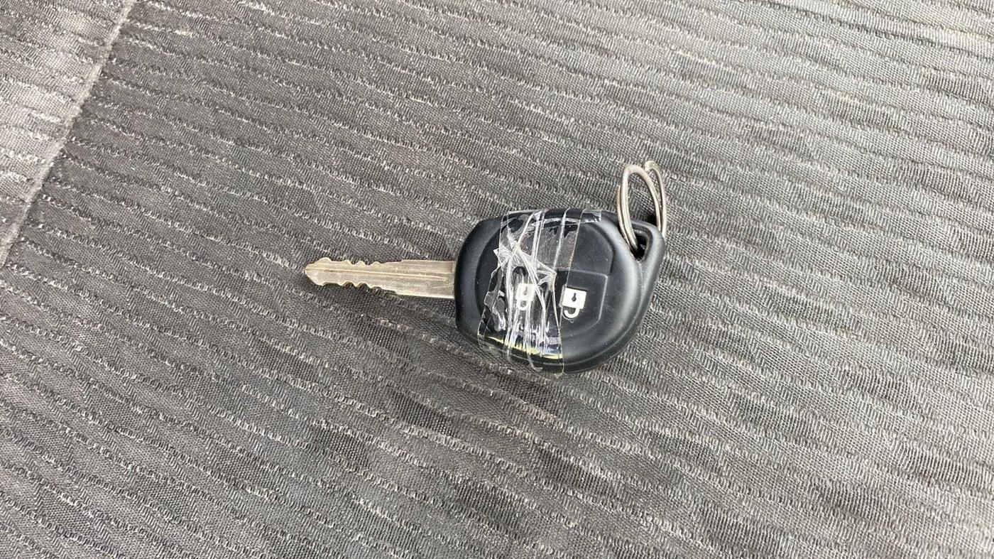 2018 Maruti Baleno DELTA CVT PETROL 1.2, Petrol, Automatic, 78,671 km, Key Close Up