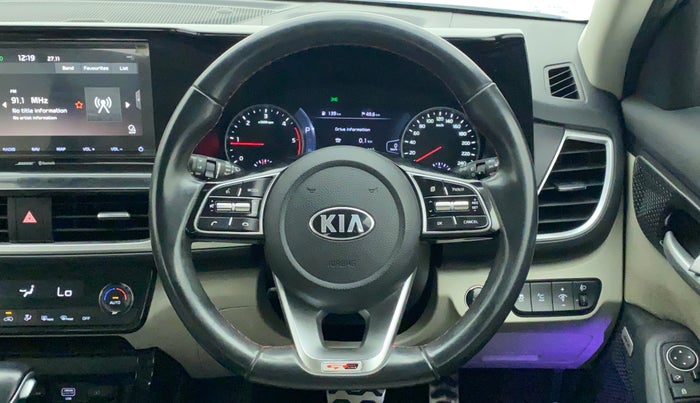 2019 KIA SELTOS GTX PLUS AT 1.5 DIESEL, Diesel, Automatic, 82,773 km, Steering Wheel Close Up