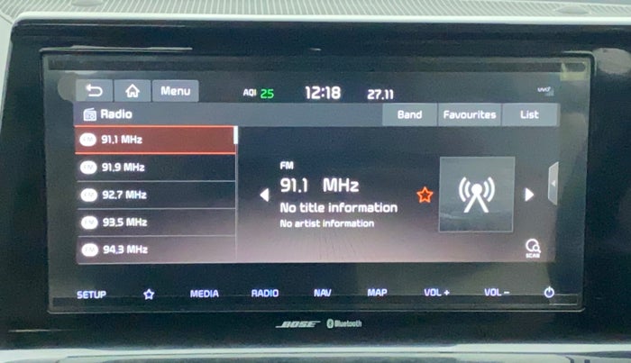 2019 KIA SELTOS GTX PLUS AT 1.5 DIESEL, Diesel, Automatic, 82,773 km, Infotainment System