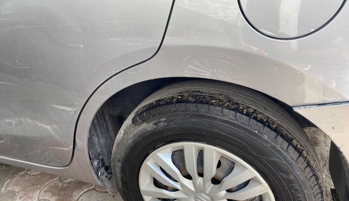 2020 Maruti Dzire VXI, CNG, Manual, 40,891 km, Left quarter panel - Slightly dented