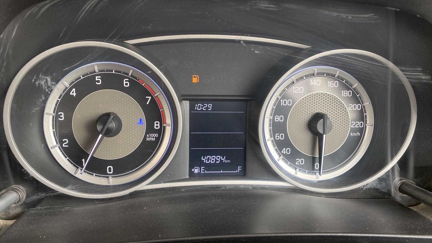 2020 Maruti Dzire VXI, CNG, Manual, 40,891 km, Odometer Image