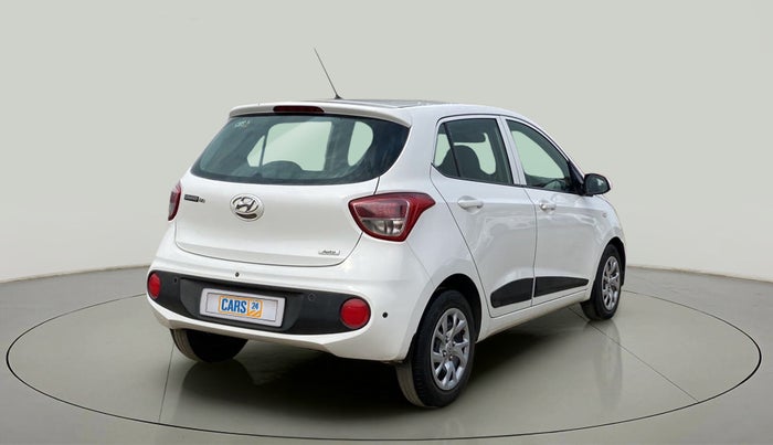 2017 Hyundai Grand i10 MAGNA AT 1.2 KAPPA VTVT, CNG, Automatic, 76,955 km, Right Back Diagonal