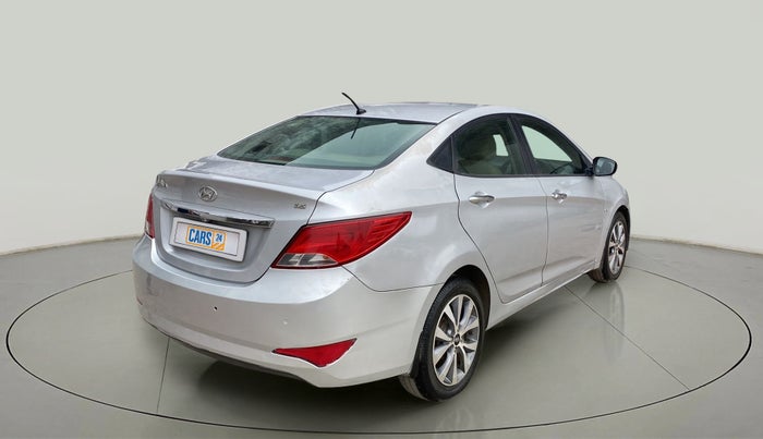 2015 Hyundai Verna FLUIDIC 4S 1.6 VTVT S(O), Petrol, Manual, 50,091 km, Right Back Diagonal