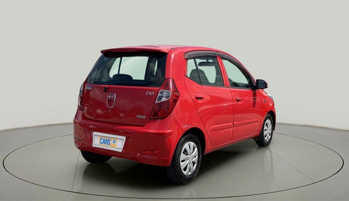 2011 Hyundai i10 SPORTZ 1.2, Petrol, Manual, 80,882 km, Right Back Diagonal