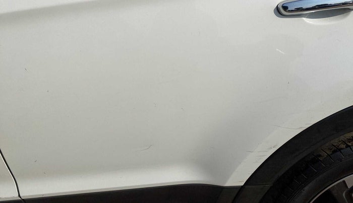 2019 Hyundai Creta SX AT 1.6 PETROL, Petrol, Automatic, 21,284 km, Rear left door - Minor scratches