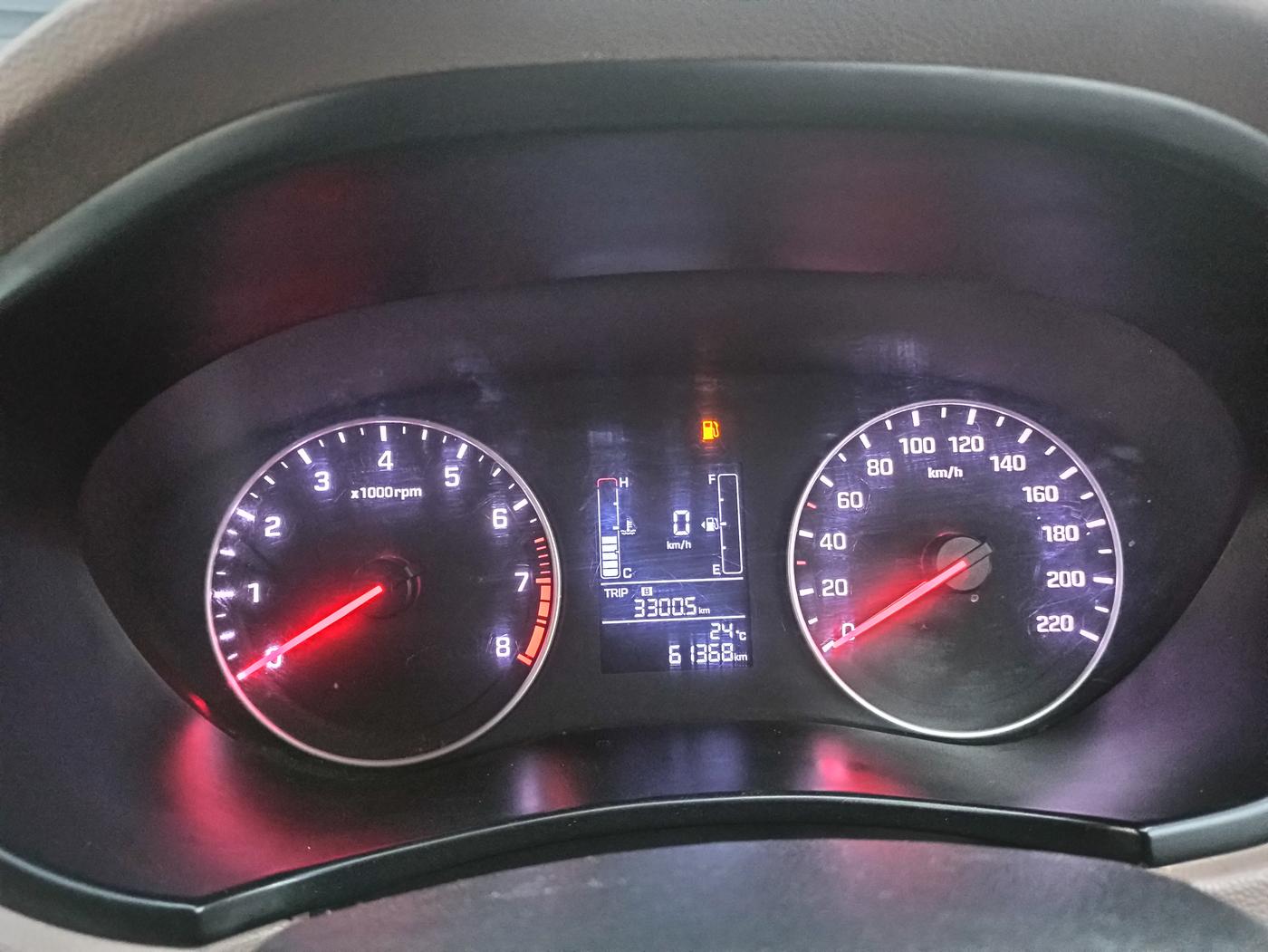 2018 Hyundai Elite i20 MAGNA EXECUTIVE 1.2, CNG, Manual, 61,399 km, Odometer Image