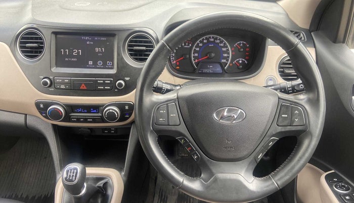 2018 Hyundai Grand i10 ASTA 1.2 KAPPA VTVT, Petrol, Manual, 22,523 km, Steering Wheel Close Up