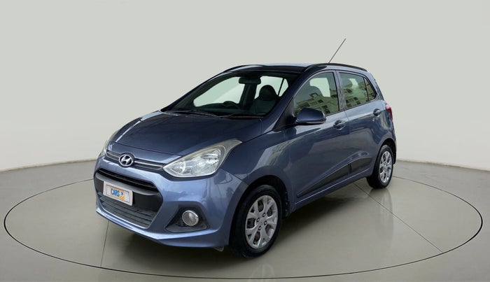 2016 Hyundai Grand i10 SPORTZ 1.2 KAPPA VTVT, Petrol, Manual, 86,457 km, Left Front Diagonal