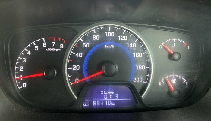 2016 Hyundai Grand i10 SPORTZ 1.2 KAPPA VTVT, Petrol, Manual, 86,457 km, Odometer Image