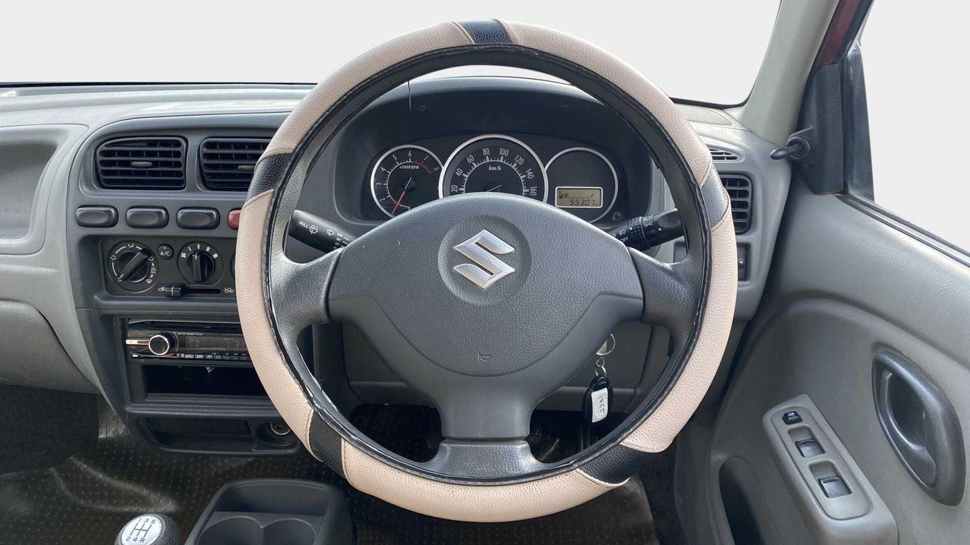2010 Maruti Alto K10 VXI, Petrol, Manual, 55,330 km, Steering Wheel Close Up