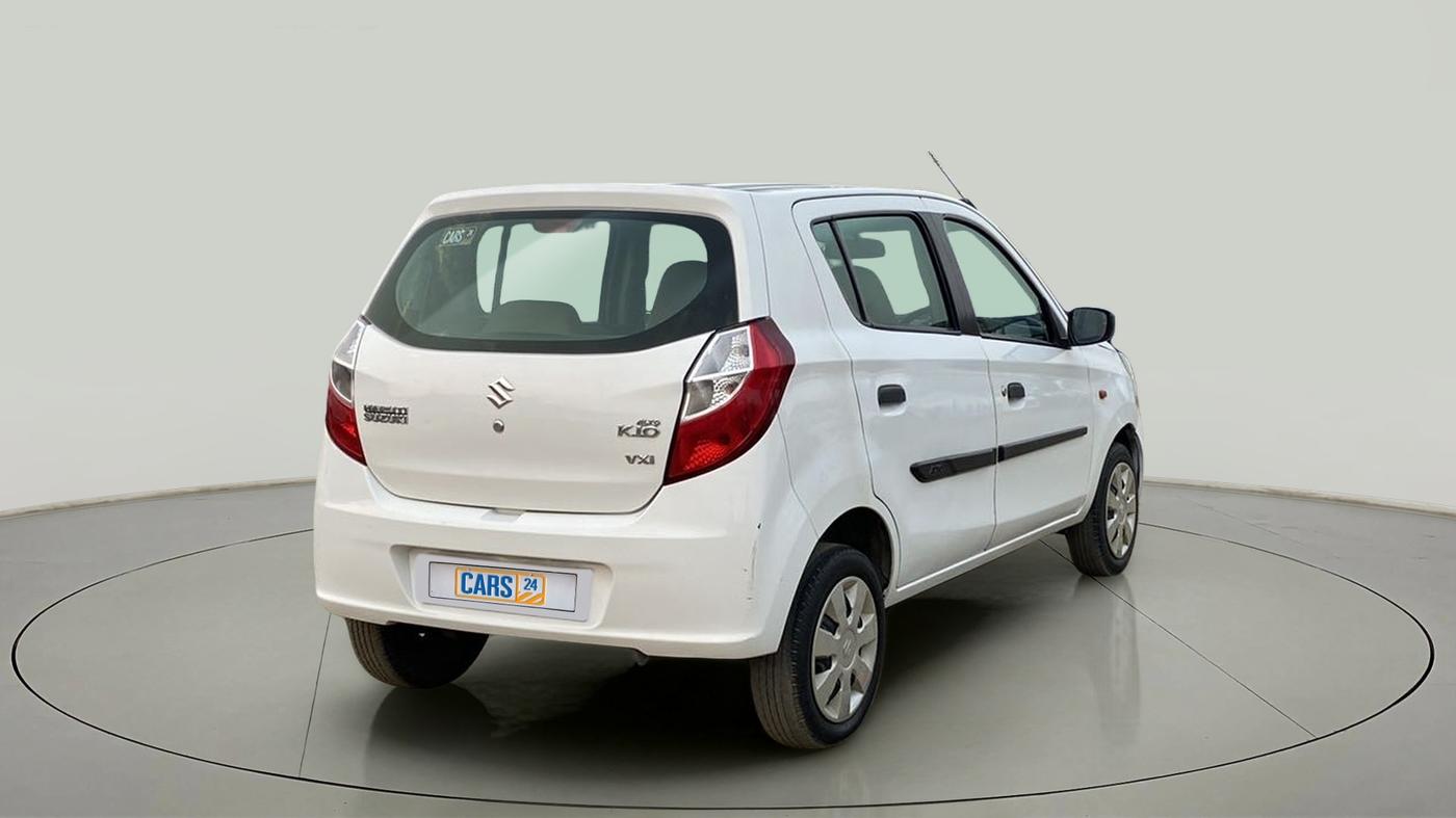 2015 Maruti Alto K10 VXI AMT, Petrol, Automatic, 41,870 km, Right Back Diagonal