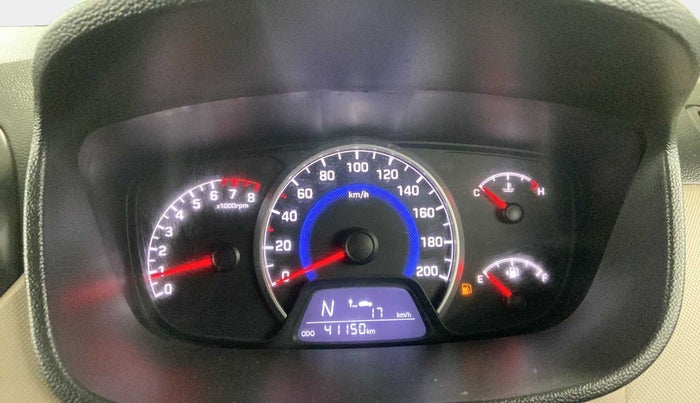 2017 Hyundai Grand i10 SPORTZ (O) AT 1.2 KAPPA VTVT, Petrol, Automatic, 41,150 km, Odometer Image