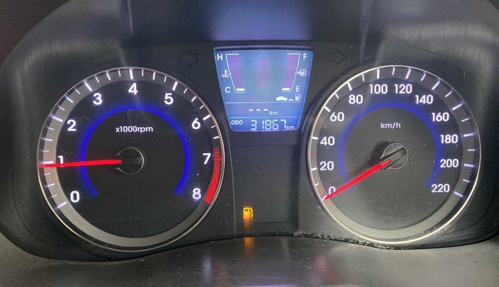 2011 Hyundai Verna FLUIDIC 1.4 VTVT, Petrol, Manual, 31,865 km, Odometer Image