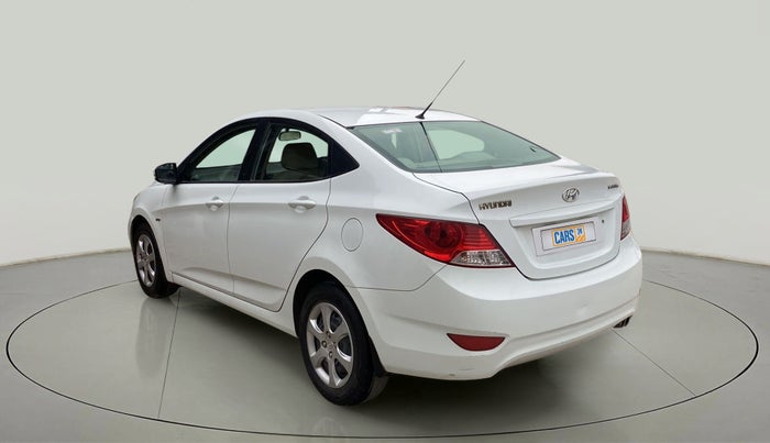 2011 Hyundai Verna FLUIDIC 1.4 VTVT, Petrol, Manual, 31,865 km, Left Back Diagonal