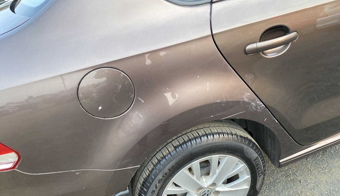 2015 Volkswagen Vento HIGHLINE 1.5 AT, Diesel, Automatic, 89,982 km, Right quarter panel - Slightly dented