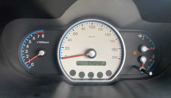 2010 Hyundai i10 MAGNA 1.2, Petrol, Manual, 54,541 km, Odometer Image