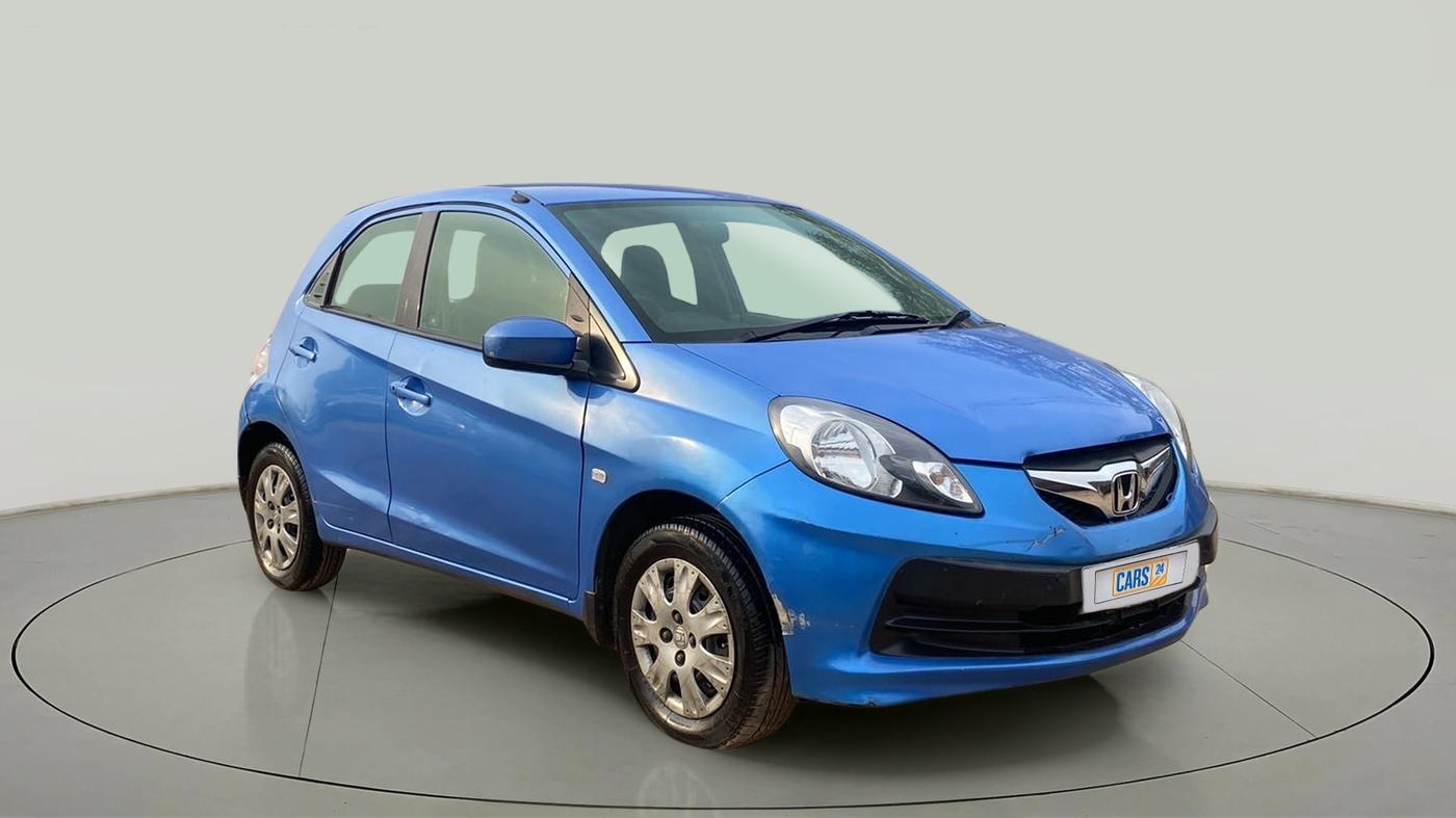 2014 Honda Brio S MT, Petrol, Manual, 48,756 km, Right Front Diagonal