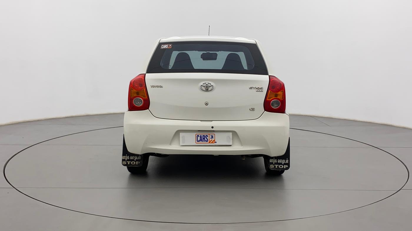 2012 Toyota Etios Liva G, Petrol, Manual, 72,618 km, Back/Rear