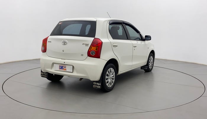 2012 Toyota Etios Liva G, Petrol, Manual, 72,618 km, Right Back Diagonal