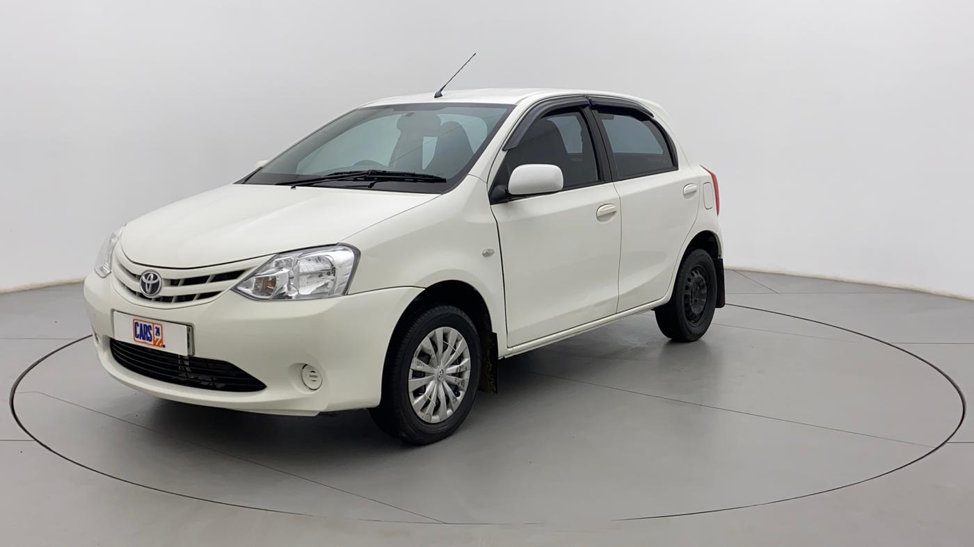 2012 Toyota Etios Liva G, Petrol, Manual, 72,618 km, Left Front Diagonal