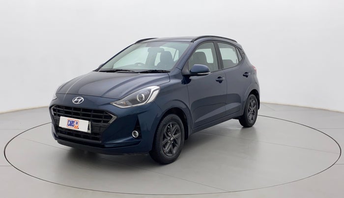 2021 Hyundai GRAND I10 NIOS SPORTZ AMT 1.2 KAPPA VTVT, Petrol, Automatic, 7,077 km, Left Front Diagonal