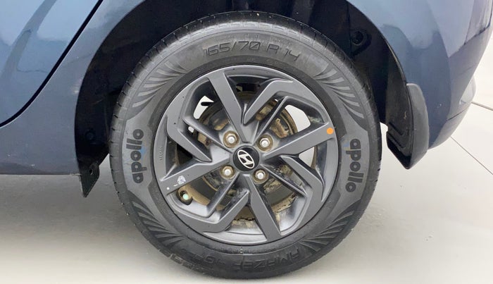 2021 Hyundai GRAND I10 NIOS SPORTZ AMT 1.2 KAPPA VTVT, Petrol, Automatic, 7,077 km, Left Rear Wheel